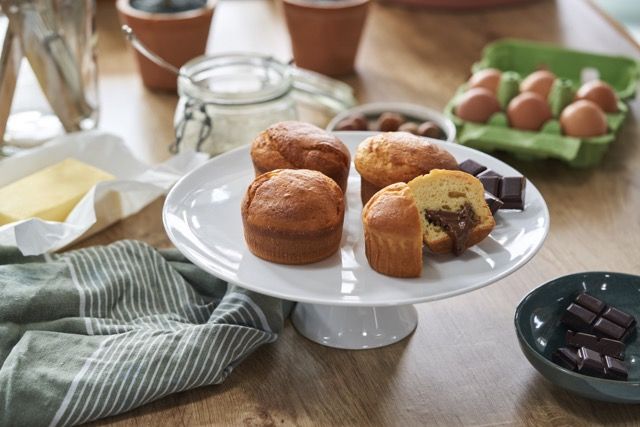 Muffins vanille-noisettes par La Bergerie Muffins vanille-noisettes par La Bergerie