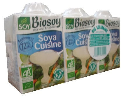 Soya cuisine 20 cl ( livrée par 3 )